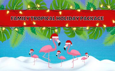Family Tropical Christmas Package