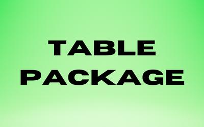 WEEKDAY TABLE Package 12 Jumpers Mon - Thurs ($300)