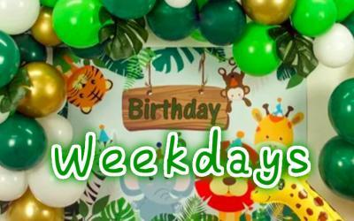  Jungle Celebrationy - Weekdays