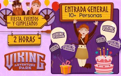 General Party 10 Personas 2 hrs